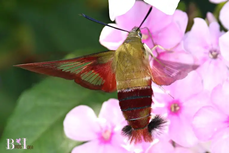 . Hummingbird moth Hemaris sp.