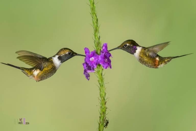 Golden yellow Hummingbirds