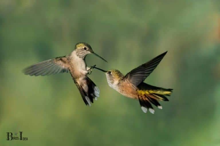 why do hummingbirds chase each other