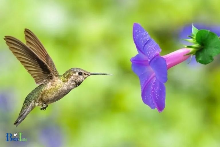 How Do Hummingbirds Access Morning Glories