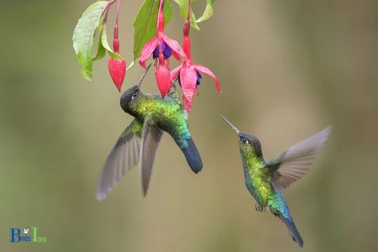 Hummingbirds Adaptation to Flower Pollination