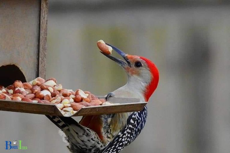 Providing Alternative Food for Woodpeckers