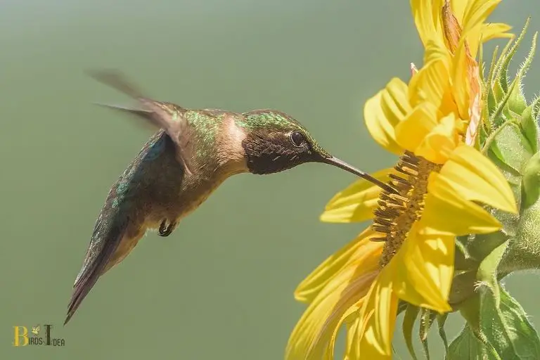 do hummingbirds like sunflowers