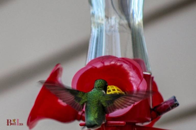how to fill a horizontal hummingbird feeder