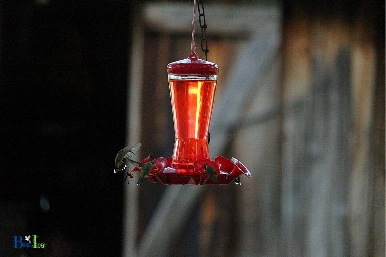 how to hang hummingbird feeder on deck