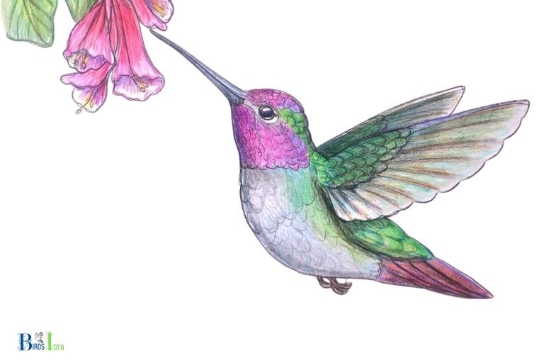 how to draw a hummingbird art hub