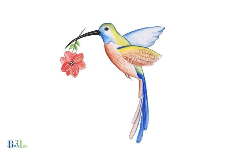 How To Draw Hummingbirds And Flowers Few Steps!