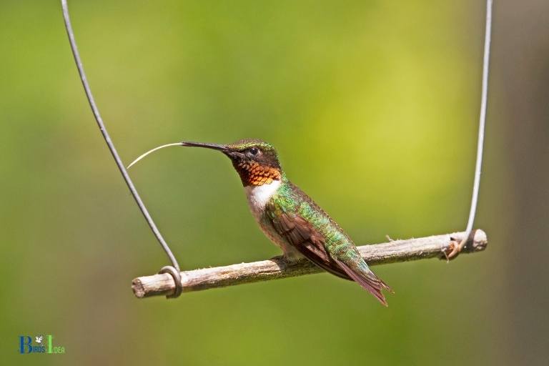 how to hang a hummingbird swing