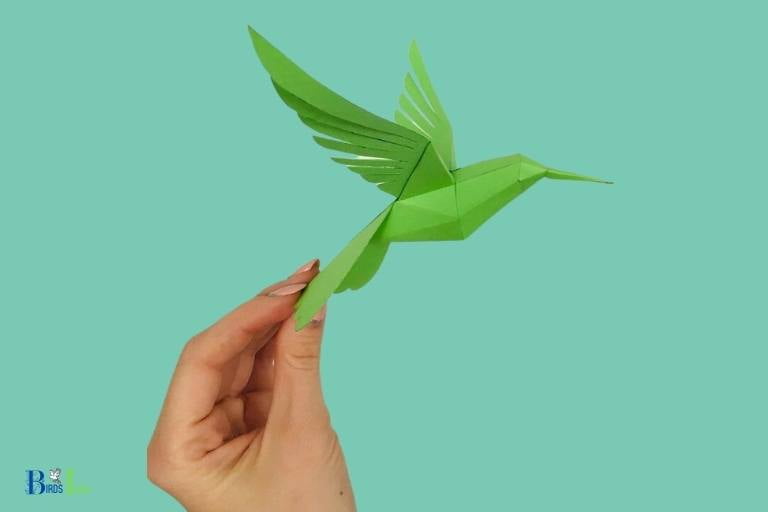 how to make a paper mache hummingbird