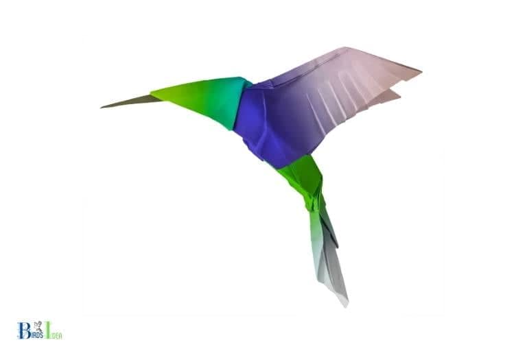 how to make an origami hummingbird