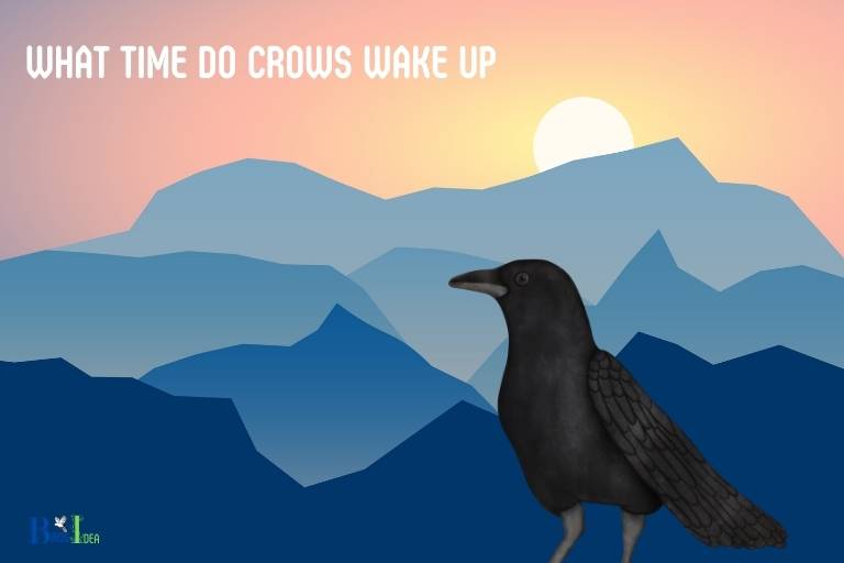 what time do crows wake up