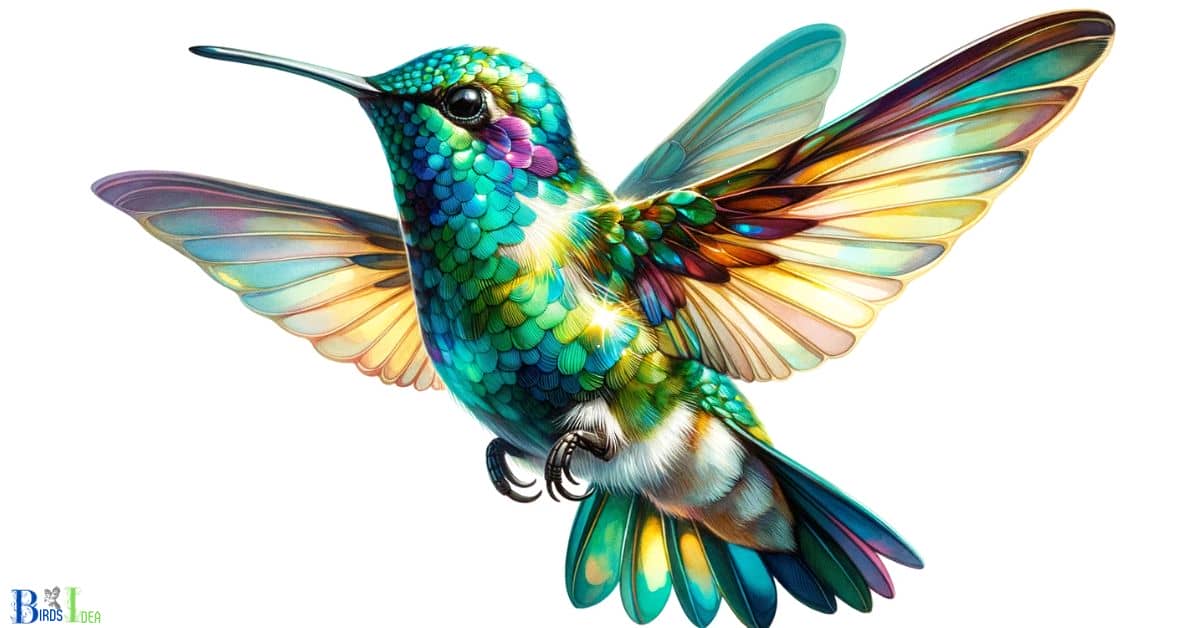 Brilliant Plumage Vibrant Colors Adorning Bee Like Hummingbirds