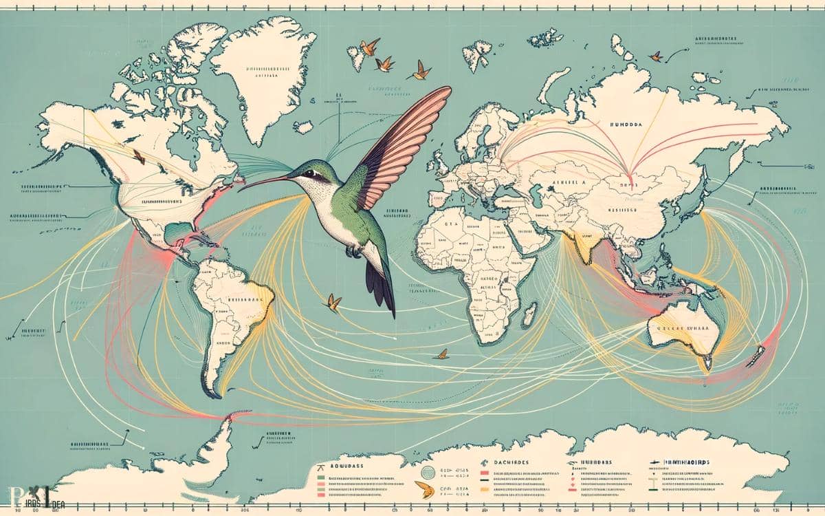 Migration Patterns of Hummingbirds