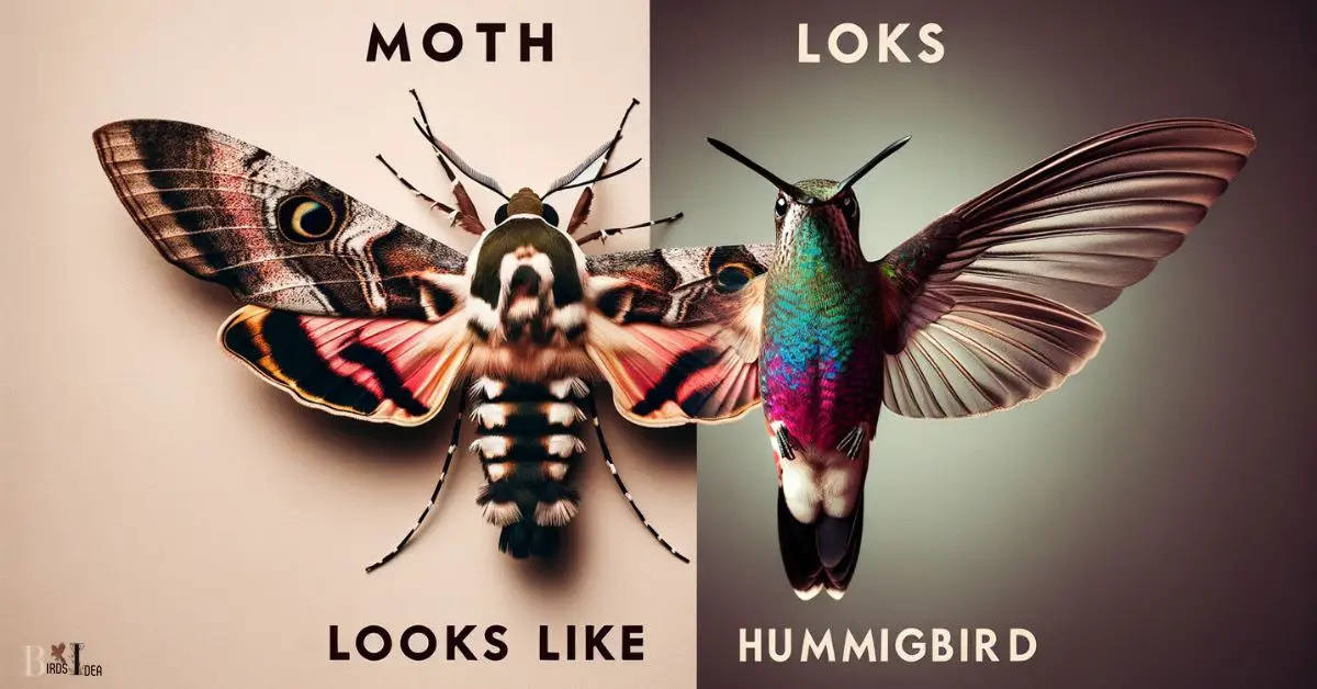 Moth Looks Like Hummingbird
