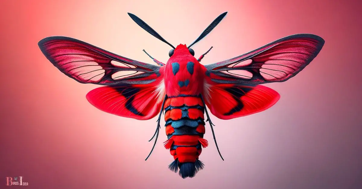 Scarlet bodied Wasp Moth