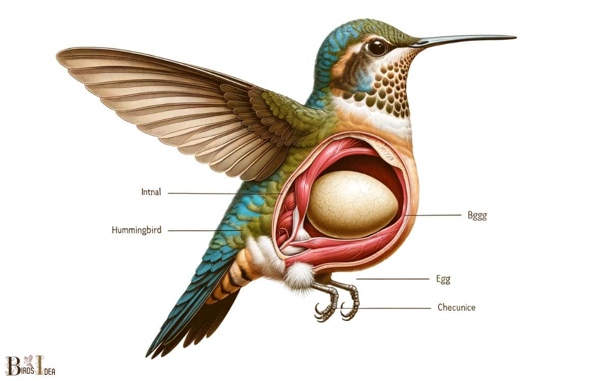 The Anatomy Of A Pregnant Hummingbird