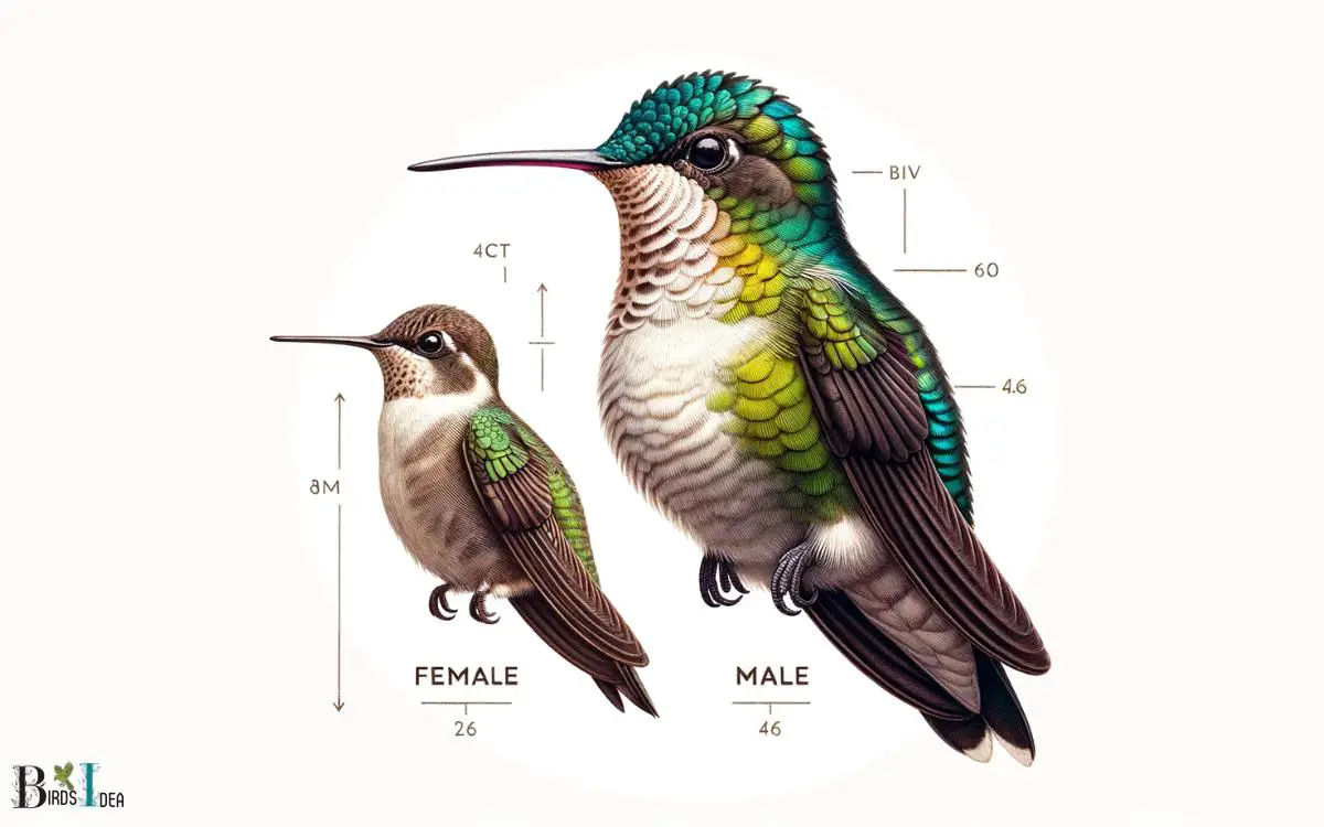 What Are The Distinguishing Features of A Female Hummingbird