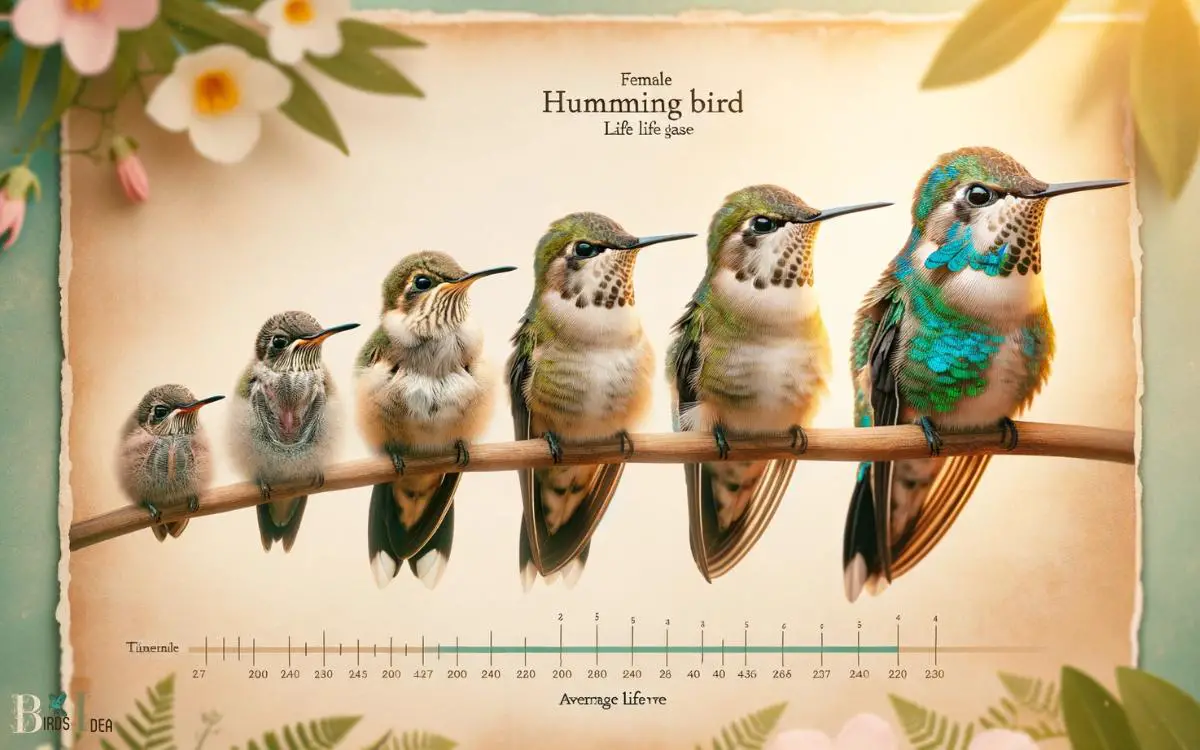 What Is The Lifespan of A Female Hummingbird