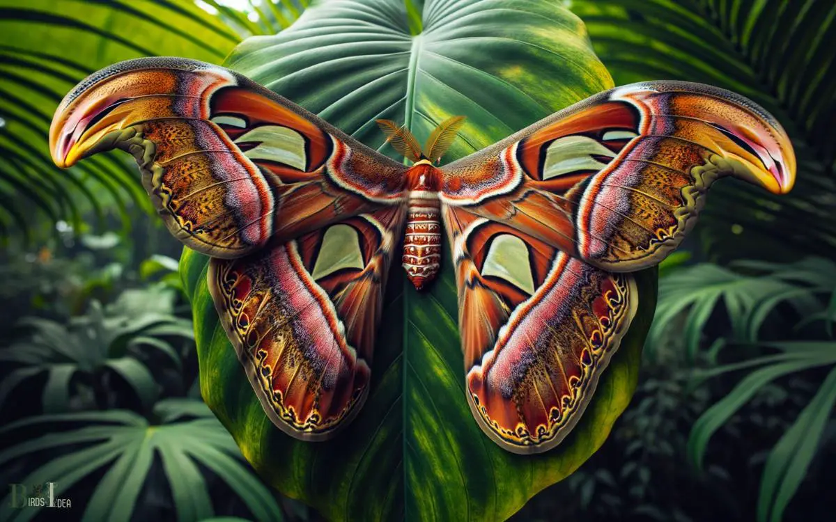 Atlas Moth The Largest Moth in the World
