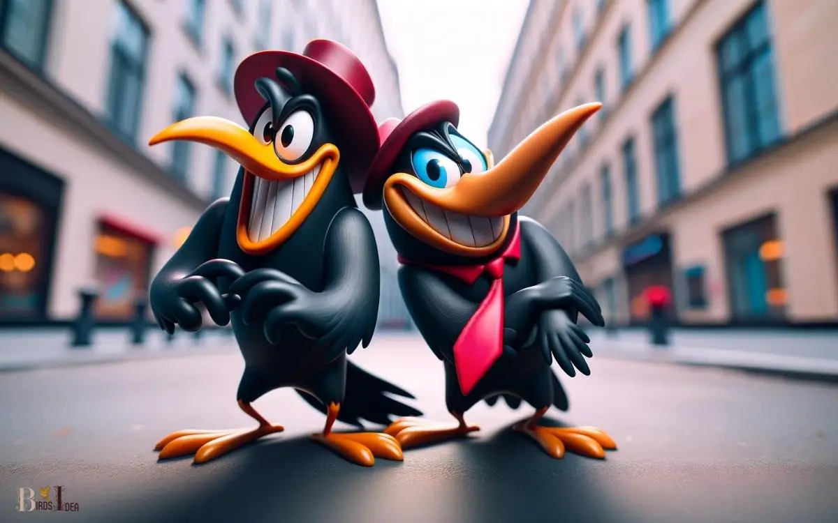 What Are The Names Of The Two Cartoon Crows