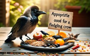 What Can I Feed a Fledgling Crow: Protein-Rich!