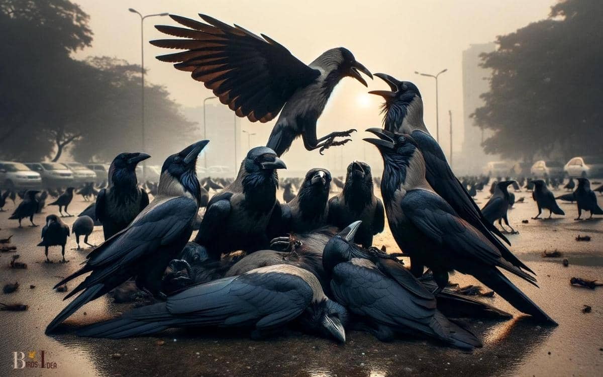 What Do Crows Do When One Dies