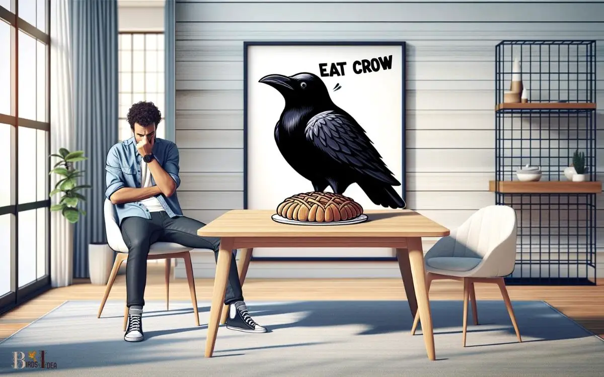 What Does Eat Crow Mean