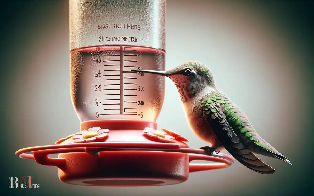 how much does a hummingbird drink