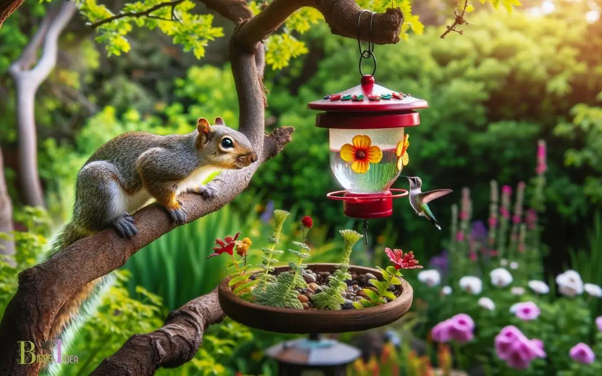Are Squirrels Attracted to Hummingbird Feeders