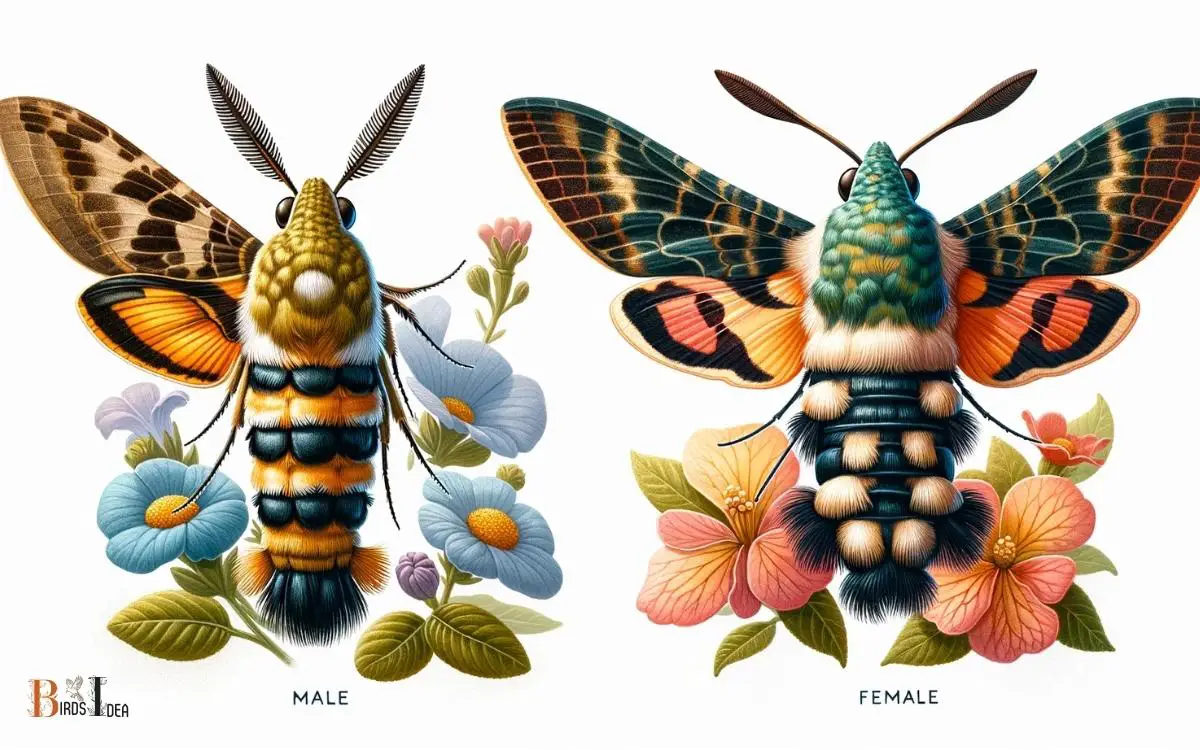 Hummingbird Moth Male Vs Female
