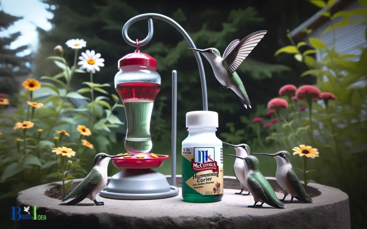 is mccormick food coloring safe for hummingbirds