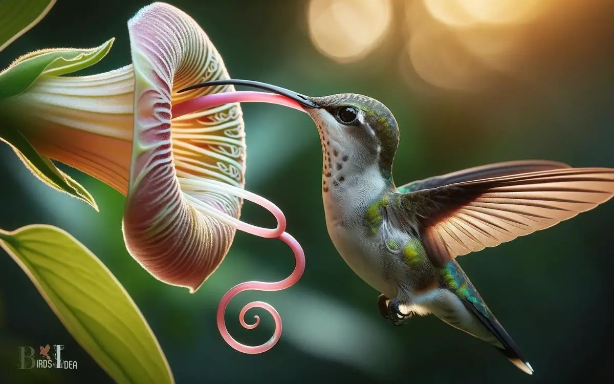 what is an adaptation that helps hummingbirds obtain food 6