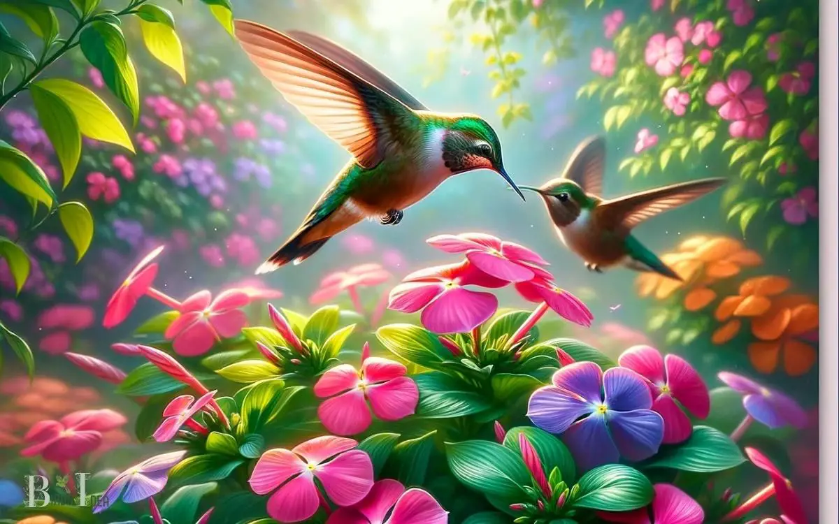 Do Vinca Flowers Attract Hummingbirds
