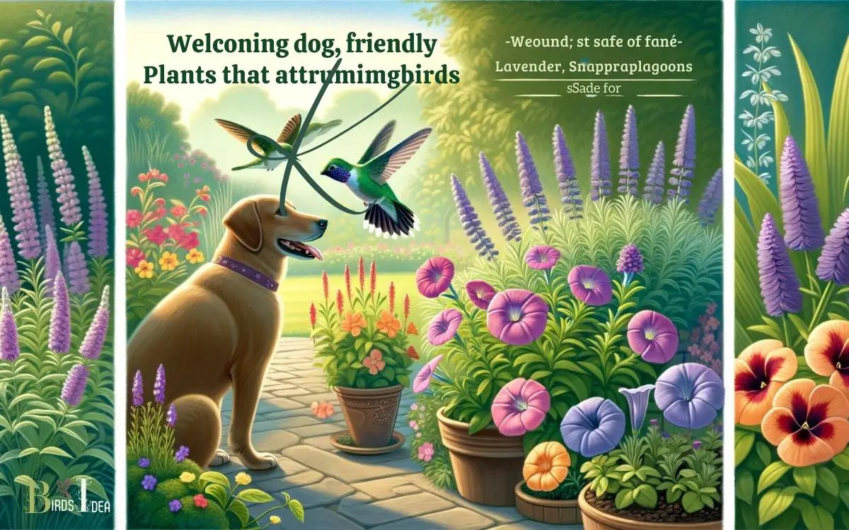 Dog Friendly Plants That Attract Hummingbirds