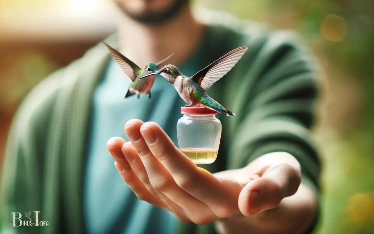 How to Attract Hummingbirds to Your Hand
