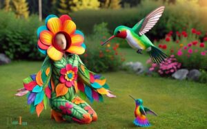 Hummingbird Outfit to Attract Hummingbirds: Bright Colors!