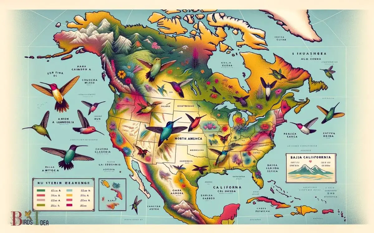 Annas Hummingbird Range Map