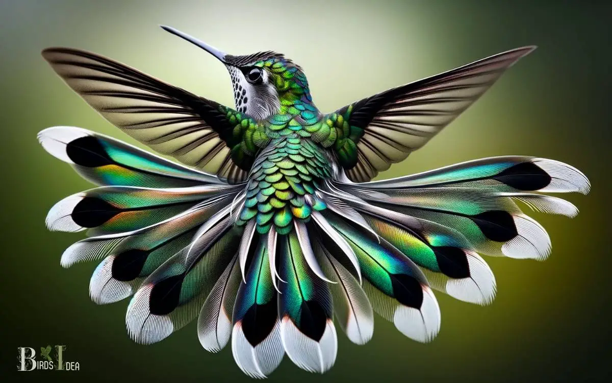 Annas Hummingbird Tail Feathers