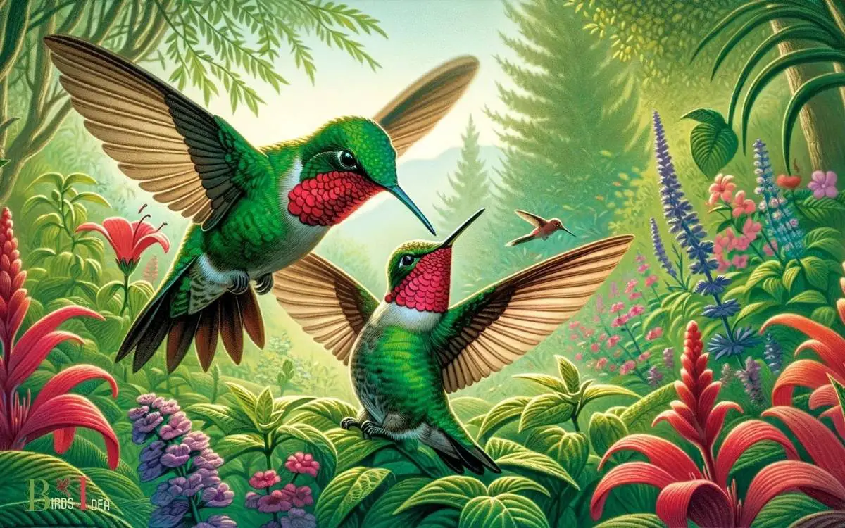 Are Ruby Throated Hummingbirds Territorial
