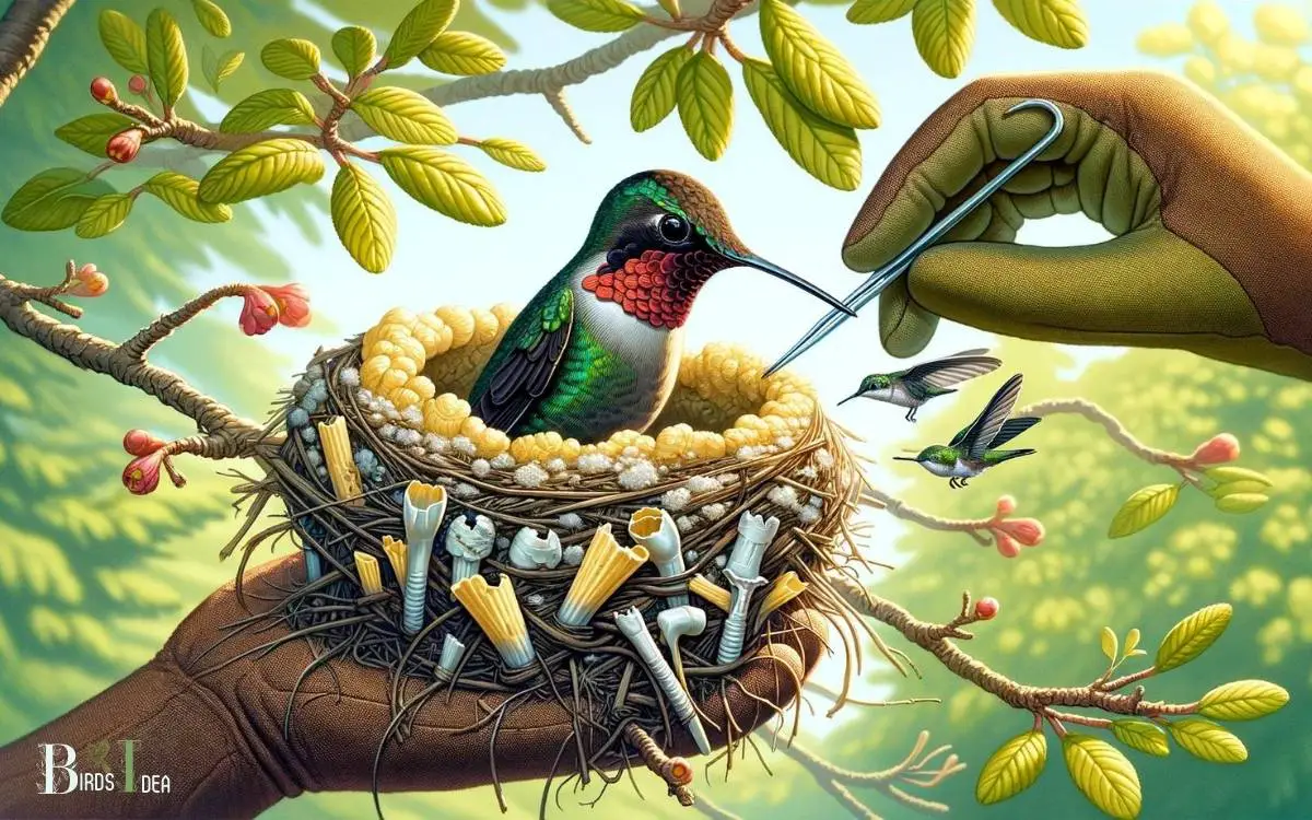 Do Ruby throated Hummingbirds Reuse Their Nests
