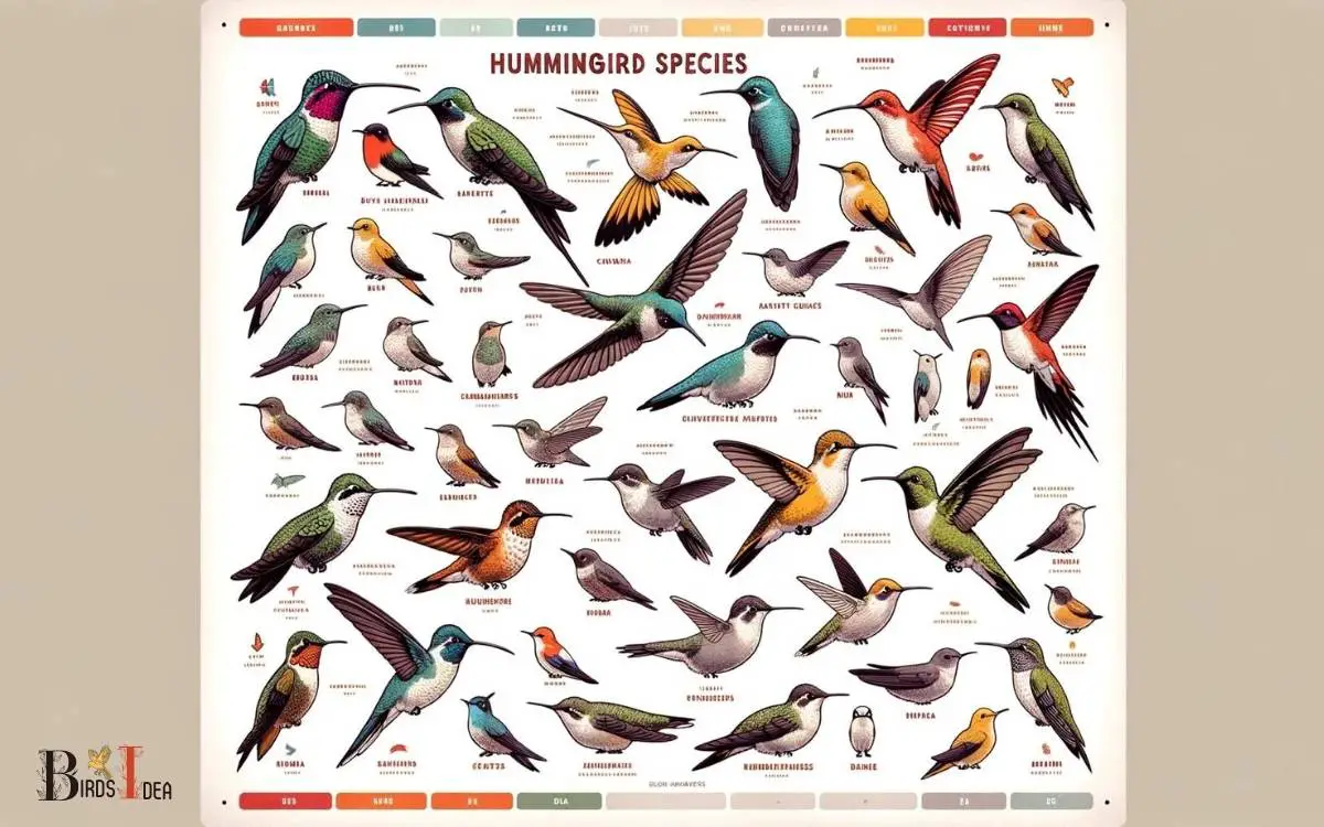 How Many Types of Hummingbirds Are There